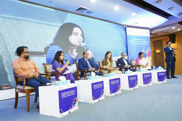 Ms. Sadaf Saaz Siddiqi, Trustee of BBDN, delivering remarks.