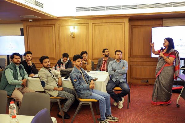 Ms. Aziza Ahmed, Director Operations, BBDN, delivering her remarks.