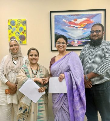 Group photo of BBDN and Ujjwala representatives.