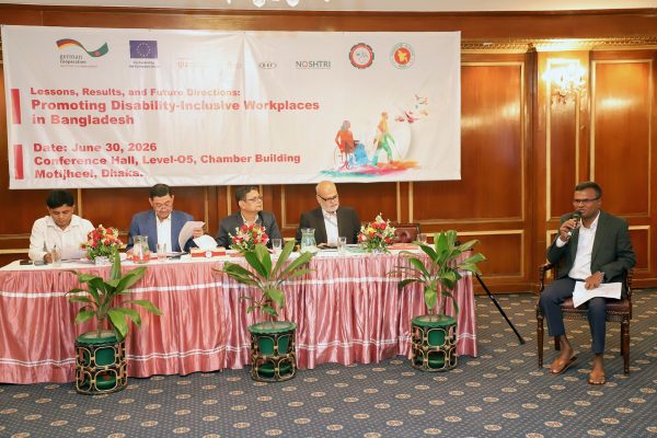 Muhammad Habibur Rahman, Assistant Secretary General: Legal Affairs Bangladesh Employers’ Federation (BEF), delivering Keynote Presentation.